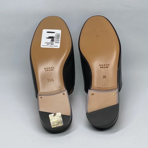 Gucci Princetown Leather Mules - Picture 13 of 14